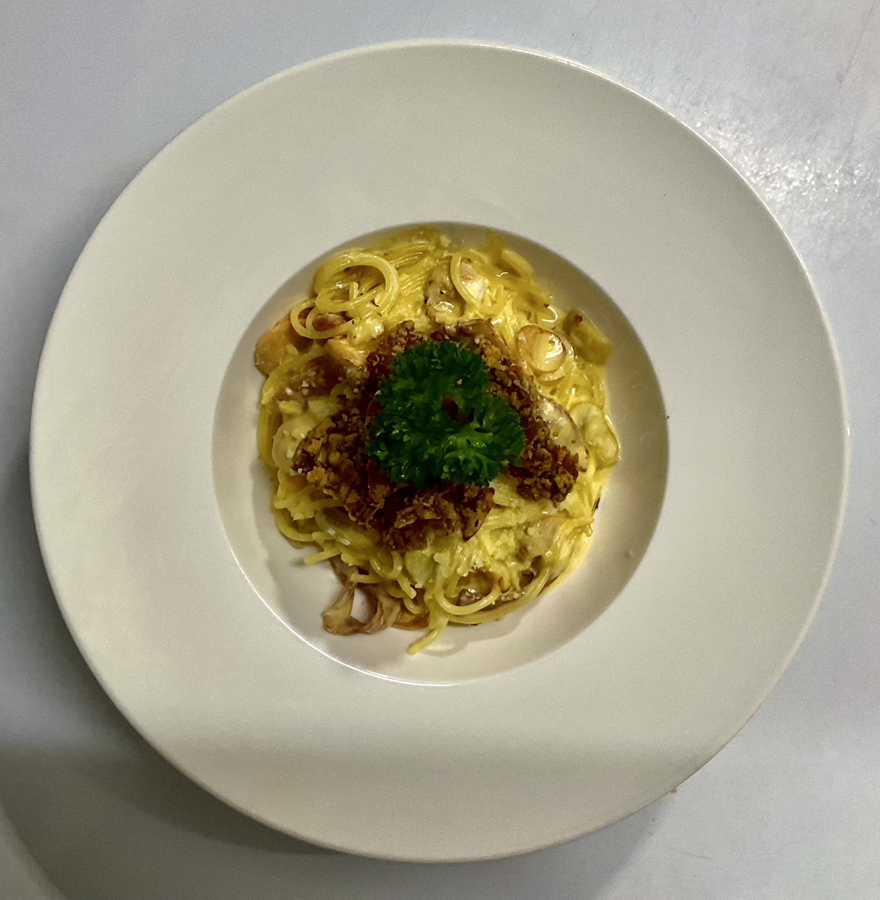 สปาเก็ตตี้โบโลเนส (ไก่,หมู)